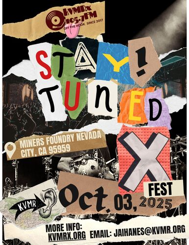 KVMR XFest poster