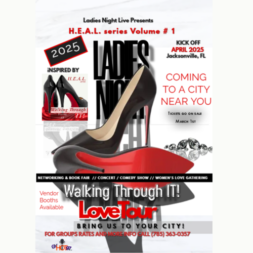Walking Through IT! Love Tour 2025 Kick Off Event poster