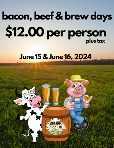 Bacon Beef Brew poster