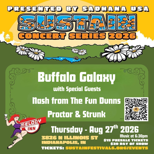 Sustain Concert - Aug 27th 2026 poster