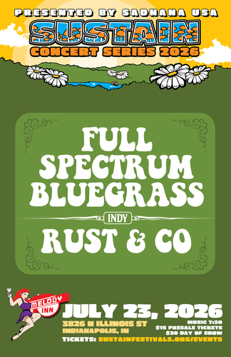 Sustain Concert - July 23rd 2026 poster