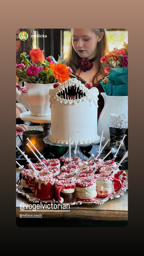 Classic Krampus Christmas Tea Party 2025  poster