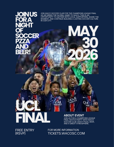 Champions League Final Watch Party poster