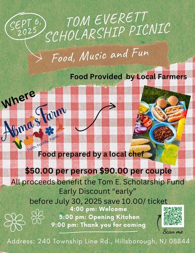 Tom Everett Memorial Scholarship Dinner poster
