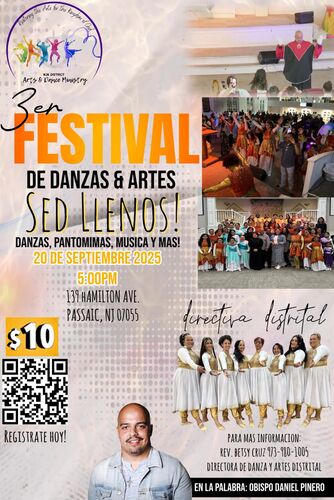 3er Festival de Danza y Arte del Distrito Norte de NJ poster