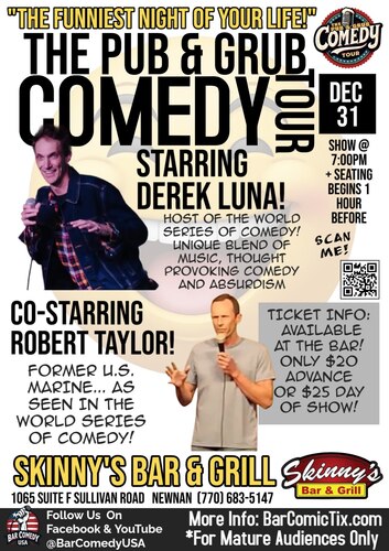 Comedy Nights at Skinny's Bar & Grill poster