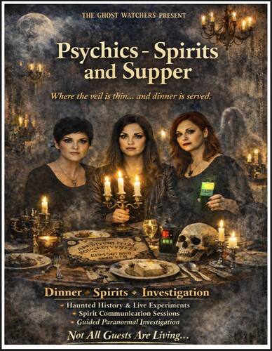 Psychics - Spirits - and Supper at the Publick House Inn  poster