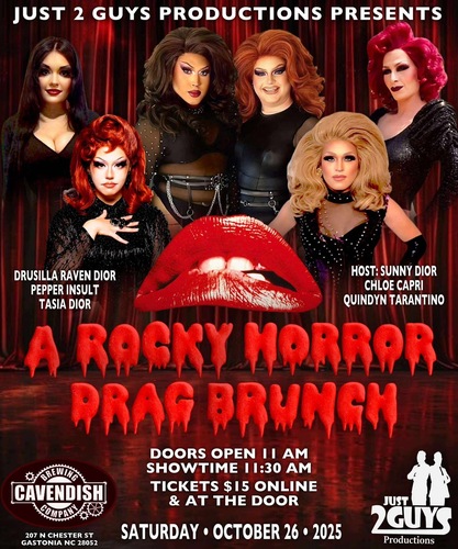 Rocky Horror Picture Show Drag Brunch poster
