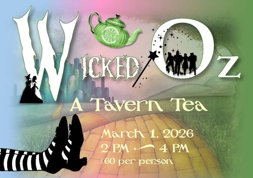 "Wicked Oz" Tavern Tea poster