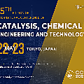 “15th Edition of International Conference on Catalysis, Chemical Engineering and Technology”  image
