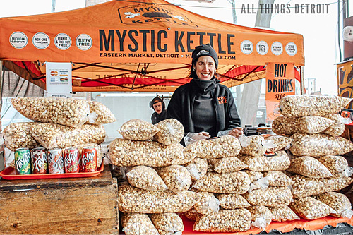 All Things Detroit Holiday Shopping Experience & Food Truck Rally (11/7) poster