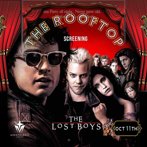 The Lost boys : Hollywood Glam! Rooftop Cult Classic Screening poster
