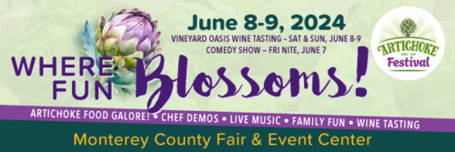 2024 Artichoke Festival poster