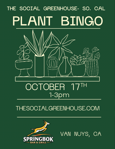 Plant Bingo poster