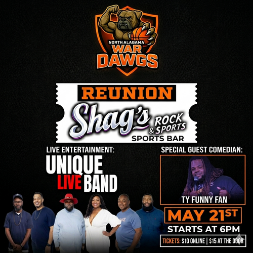 NORTH ALABAMA WARDAWGS REUNION poster