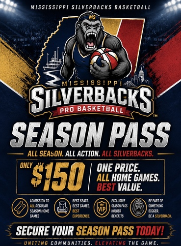 Silverbacks 2026-2027 Season Pass poster