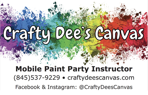 Valentine's Paint Night with Crafty Dee's Canvas - Let’s Get Creative Event! image