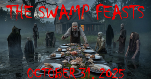 The Swamp Feasts @ RedWater Haunted Homestead poster